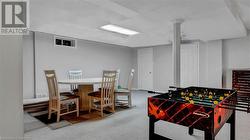 Game room with carpet floors - 