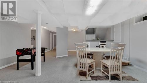 Dining room with light colored carpet - 139 Shady Pine Circle, Brampton, ON - Indoor Photo Showing Other Room