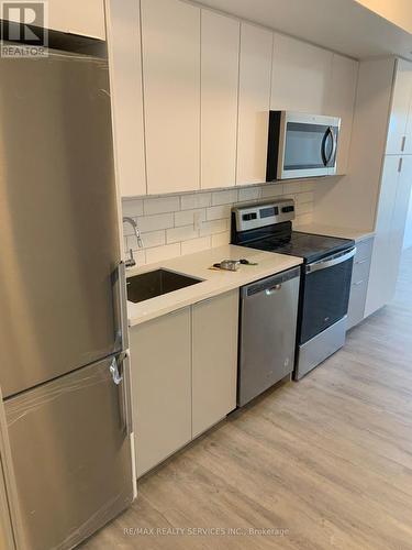 305 - 7 Erie Avenue, Brantford, ON - Indoor Photo Showing Kitchen With Stainless Steel Kitchen