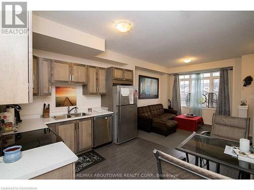 63 - 541 Winston Road, Grimsby, ON - Indoor Photo Showing Kitchen With Double Sink