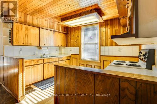 567 Hale Street, London, ON - Indoor Photo Showing Kitchen With Double Sink