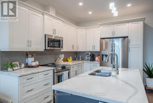 408 - 135 Orr Street, Cobourg, ON - Indoor Photo Showing Kitchen With Stainless Steel Kitchen With Double Sink With Upgraded Kitchen