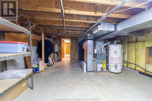 27 Joanne Street, Chatham, ON - Indoor Photo Showing Basement