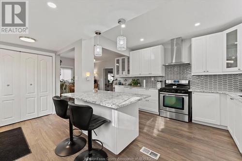 12445 Lanoue Street, Tecumseh, ON - Indoor Photo Showing Kitchen With Upgraded Kitchen