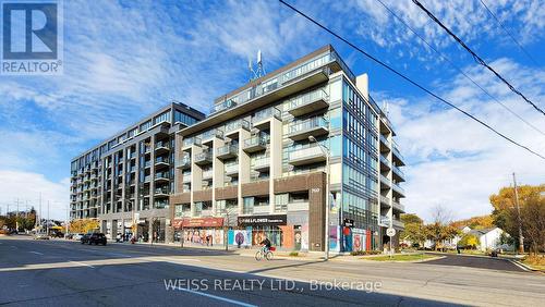 506 - 760 The Queensway S, Toronto, ON - Outdoor With Balcony With Facade