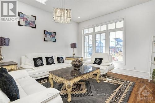 1123 Lichen Avenue, Ottawa, ON - Indoor Photo Showing Living Room With Fireplace