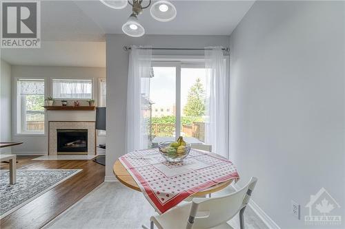 1564 Duplante Avenue, Ottawa, ON - Indoor Photo Showing Dining Room With Fireplace