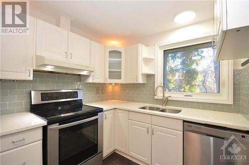 58 Tedwyn Drive, Ottawa, ON - Indoor Photo Showing Kitchen With Double Sink