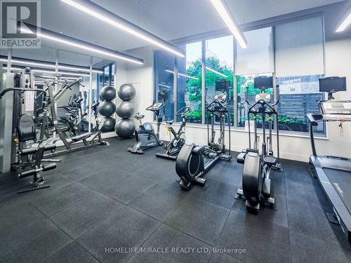 121 - 7 Kenaston Gardens, Toronto, ON - Indoor Photo Showing Gym Room