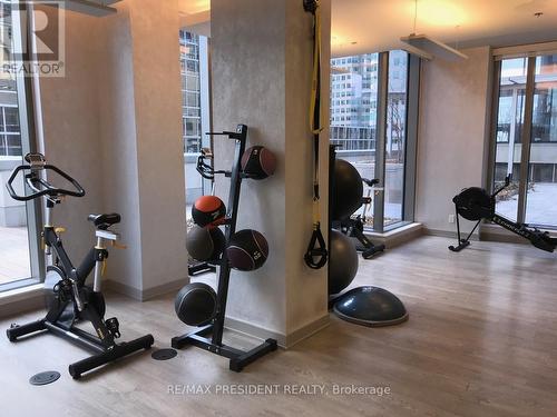 305 - 88 Scott Street, Toronto, ON - Indoor Photo Showing Gym Room