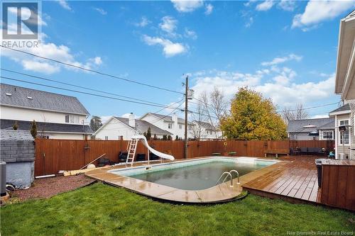 23 Vanessa Court, Riverview, NB - Outdoor With Backyard