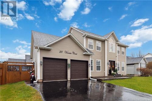 23 Vanessa Court, Riverview, NB - Outdoor With Facade