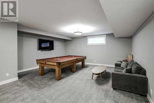 Family room in Basement - 34 Auburn Shores Cape Se, Calgary, AB 