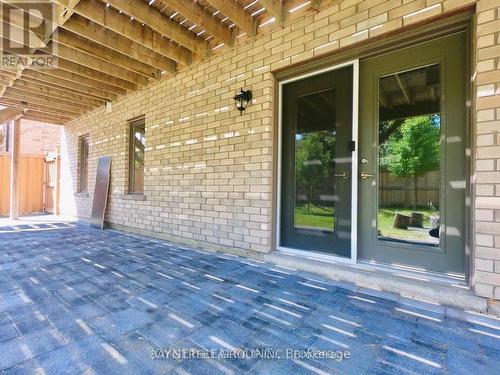 Bsmt - 2 Greenwich Street, Barrie, ON - Outdoor With Deck Patio Veranda With Exterior