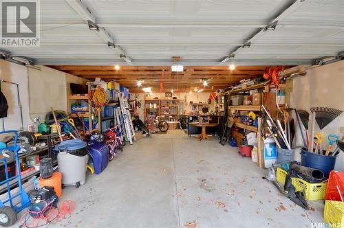 1418 Latrace Road, Saskatoon, SK - Indoor Photo Showing Garage