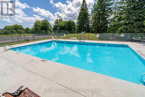 1410 - 44 Falby Court, Ajax (South East), ON - Outdoor With In Ground Pool With Backyard