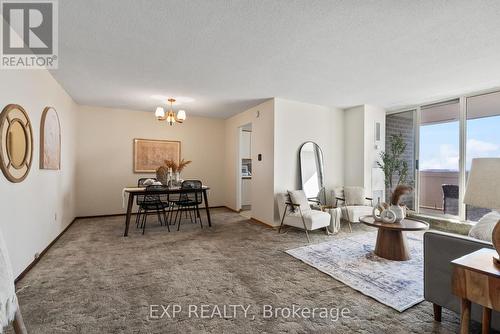 1410 - 44 Falby Court, Ajax (South East), ON - Indoor Photo Showing Living Room