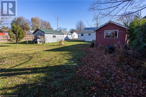 View of yard with an outbuilding - 1710 7Th Avenue E, Owen Sound, ON - Outdoor