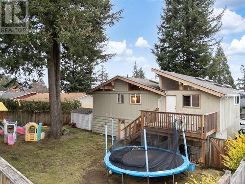 Private backyard - 724 Nancy Greene Dr, Campbell River, BC 