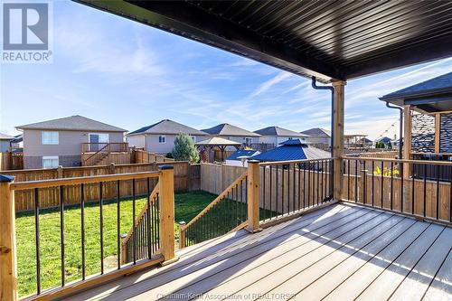 183 Moonstone Crescent, Chatham, ON - Outdoor With Deck Patio Veranda With Exterior