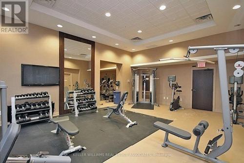 2407 - 385 Prince Of Wales Drive, Mississauga, ON - Indoor Photo Showing Gym Room