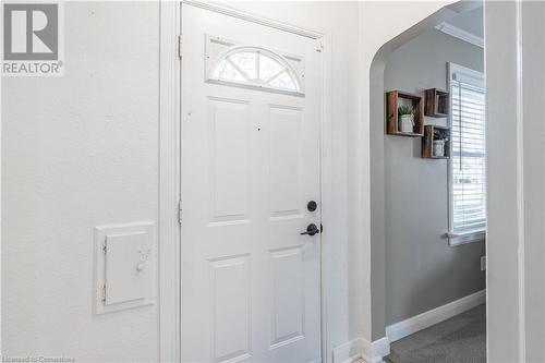 Entryway with ornamental molding - 645 Weber Street E, Kitchener, ON - Indoor Photo Showing Other Room