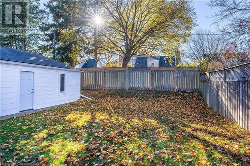 View of yard - 645 Weber Street E, Kitchener, ON - Outdoor