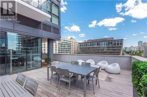 712 - 159 Dundas Street N, Toronto, ON - Outdoor With Deck Patio Veranda