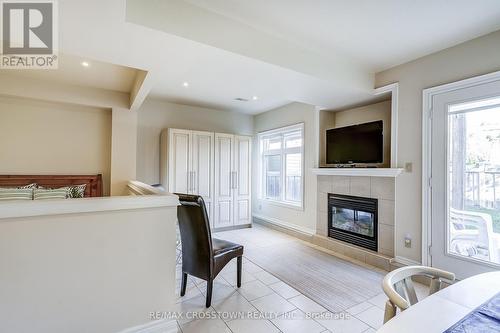 8293 Kipling Avenue, Vaughan, ON - Indoor Photo Showing Living Room With Fireplace