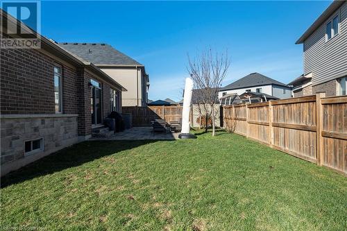 View of yard with a patio area - 219 Falconridge Drive, Waterloo, ON - Outdoor