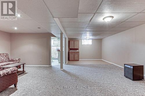 7 Ripley Lane, St. Thomas, ON - Indoor Photo Showing Basement