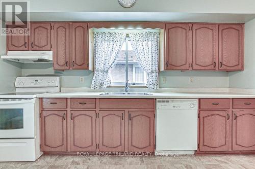 7 Ripley Lane, St. Thomas, ON - Indoor Photo Showing Kitchen With Double Sink