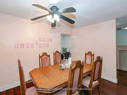 7615 Netherwood Rd, Mississauga, ON - Indoor Photo Showing Dining Room