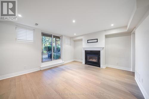 5J Brussels Street, Toronto, ON - Indoor Photo Showing Living Room With Fireplace