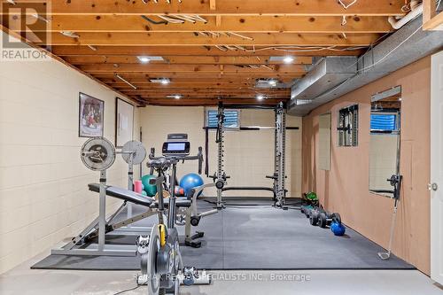 1404 Tecumseh Park Drive, Mississauga, ON - Indoor Photo Showing Gym Room