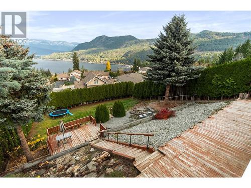 2605 Golf Course Drive, Blind Bay, BC - Outdoor With Body Of Water With Deck Patio Veranda With View