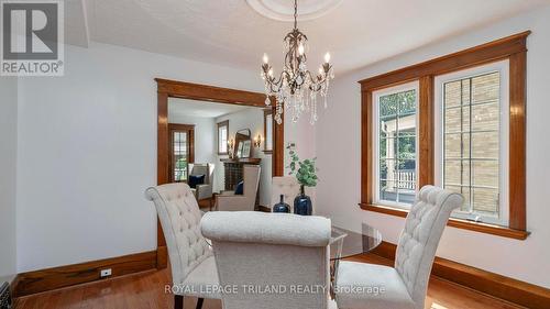 275 Ridout Street S, London, ON - Indoor Photo Showing Dining Room