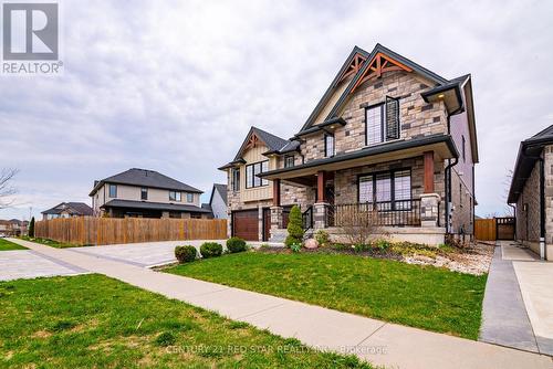 349 Munnoch Boulevard, Woodstock, ON - Outdoor With Deck Patio Veranda With Facade