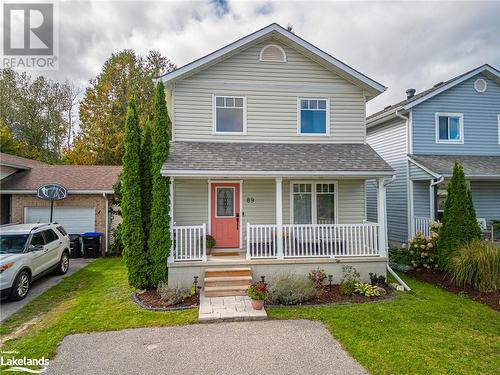 89 Dillon Drive, Collingwood, ON - Outdoor With Deck Patio Veranda With Facade