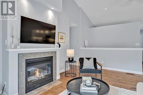 41 - 301 Carnegie Avenue, Peterborough (Northcrest), ON - Indoor Photo Showing Living Room With Fireplace