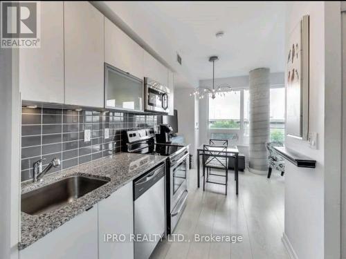 312 - 55 East Liberty Street, Toronto, ON - Indoor Photo Showing Kitchen With Upgraded Kitchen