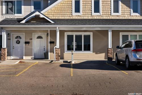 1281 Grey Street, Regina, SK - Outdoor With Deck Patio Veranda With Facade