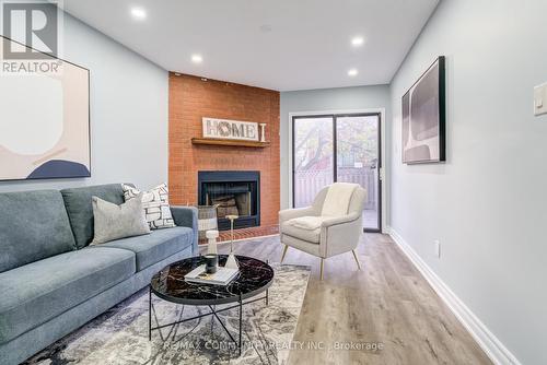 37 Irenemount Crescent, Markham, ON - Indoor Photo Showing Living Room With Fireplace