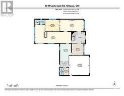 Floor plan, main floor - 