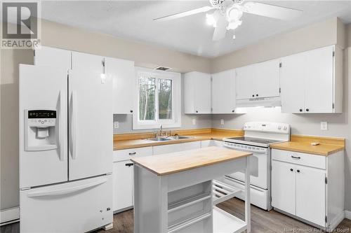 47 Christopher Drive, Burton, NB - Indoor Photo Showing Kitchen With Double Sink