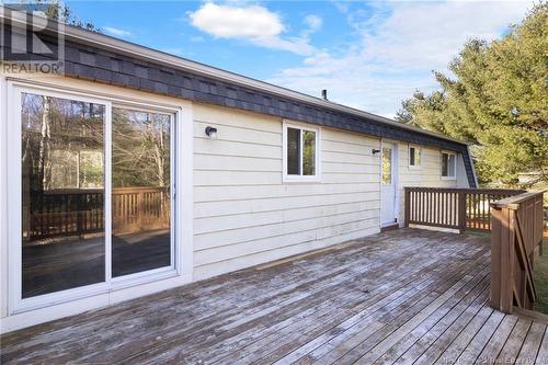 47 Christopher Drive, Burton, NB - Outdoor With Deck Patio Veranda With Exterior