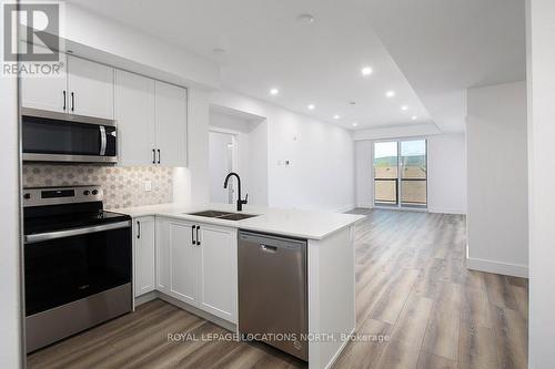 318 - 4 Kimberly Lane, Collingwood, ON - Indoor Photo Showing Kitchen With Double Sink With Upgraded Kitchen