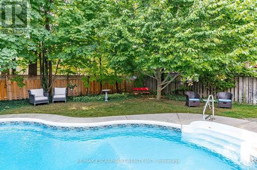 2068 Pipers Court, Burlington, ON - Outdoor With In Ground Pool With Backyard