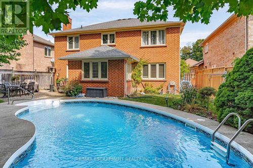 2068 Pipers Court, Burlington, ON - Outdoor With In Ground Pool With Exterior