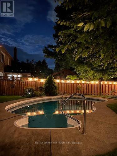 2068 Pipers Court, Burlington, ON - Outdoor With In Ground Pool